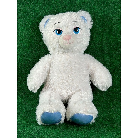 Build-A-Bear Other - Build-A-Bear Disney Frozen Elsa Plush White & Blue Furry Soft Stuffed Animal